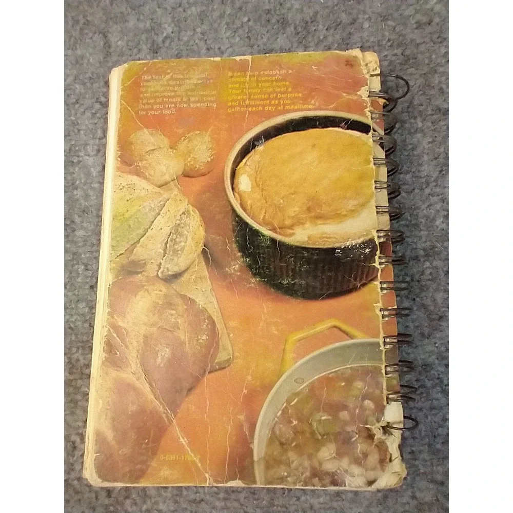 Herald Press Mennonite More-with-Less Cookbook Adult OS Multi 1977 Vintage